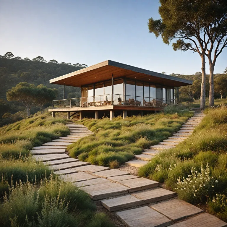 Sustainable accommodations in Australia for an elegant Adelaide Hills escape